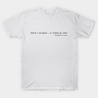 Descendants of the Sun Quotes T-Shirt